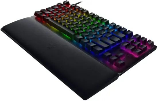 Razer Huntsman V2 TKL - Red Linear Optical Switches Gaming Keyboard