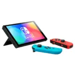 Nintendo Switch Neon OLED with Mario Kart 8 + 3-months Nintendo Switch Online Membership Bundle