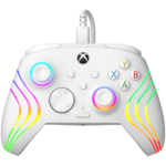 PDP AfterGlow Wave Wired Controller - White (Xbox X|S, Xbox One, PC)