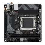 Gigabyte B650I AX – AMD B650 Chipset (Socket AM5) PCIe 4.0 DDR5 Mini-ITX Motherboard