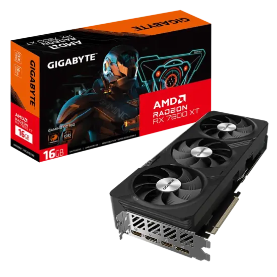 Gigabyte AMD Radeon RX 7800 XT Gaming OC 16G GDDR6 Graphics Card