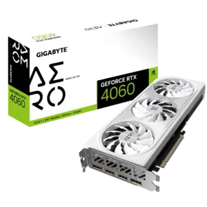 Gigabyte NVIDIA GeForce RTX 4060 AERO OC 8G GDDR6 Graphics Card