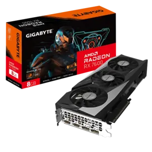 Gigabyte AMD Radeon RX 7600 Gaming OC 8G GDDR6 Graphics Card