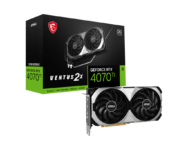 MSI NVIDIA GeForce RTX 4070 Ti VENTUS 2X 12G OC GDDR6X Graphics Card