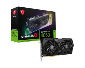 MSI NVIDIA GeForce RTX 4060 GAMING X 8GB GDDR6 Graphics Card