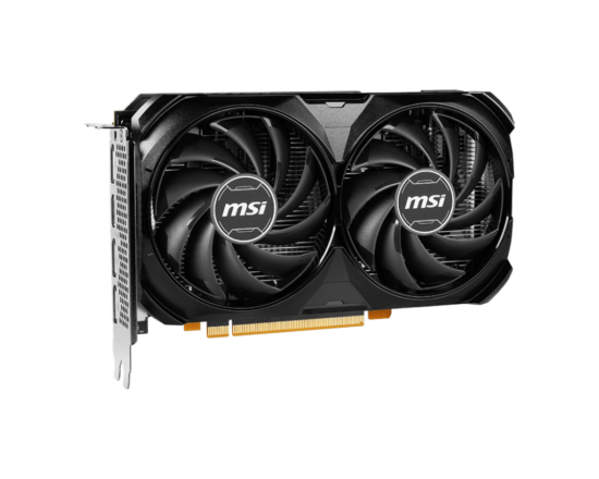 MSI NVIDIA GeForce RTX 4060 VENTUS 2X Black OC 8GB GDDR6 Graphics Card