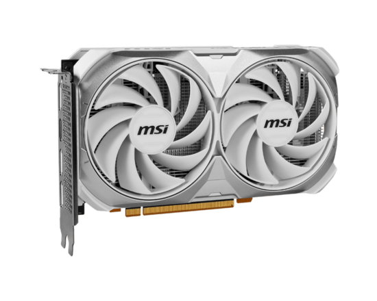 MSI NVIDIA GeForce RTX 4060 VENTUS 2X White OC 8GB GDDR6 Graphics Card