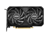 MSI NVIDIA GeForce RTX 4060 Ti VENTUS 2X Black OC 16GB GDDR6 Graphics Card