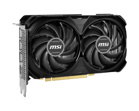 MSI NVIDIA GeForce RTX 4060 Ti VENTUS 2X Black OC 16GB GDDR6 Graphics Card