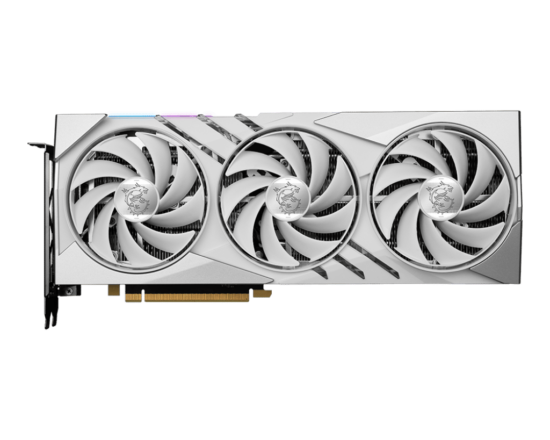 MSI NVIDIA GeForce RTX 4060 Ti Gaming X Slim White 16G GDDR6 Graphics Card