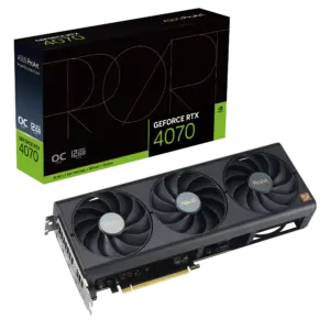 Asus ProArt NVIDIA GeForce RTX 4070 OC Edition 12GB GDDR6X Graphics Card