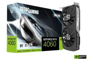 Zotac NVIDIA Geforce RTX 4060 Twin Edge 8GB GDDR6 Graphics Card