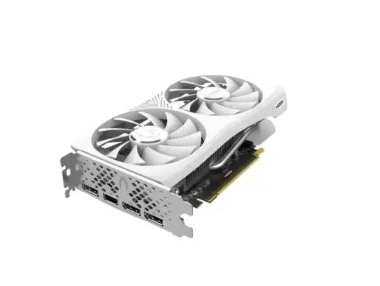 Zotac NVIDIA Geforce RTX 4060 Twin Edge OC White Edition 8GB GDDR6 Graphics Card