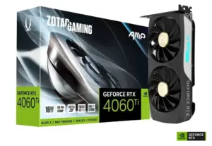 Zotac NVIDIA Geforce RTX 4060 Ti AMP 16GB GDDR6 Graphics Card