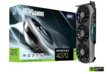 Zotac NVIDIA GeForce RTX 4070 Trinity 12GB GDDR6X Graphics Card