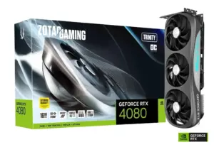 Zotac NVIDIA GeForce RTX 4080 Trinity OC 16GB GDDR6X Graphics Card