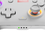 PDP Afterglow Wave Nintendo Switch Wireless Controller Close-Up View