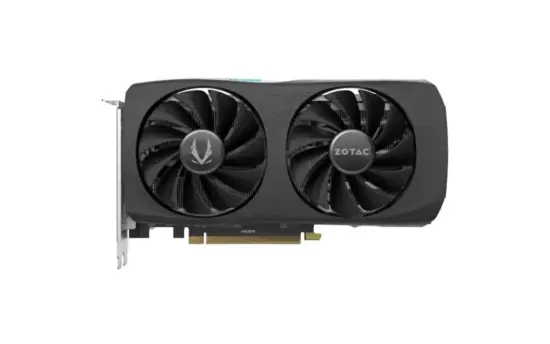 ZOTAC GAMING GeForce RTX 4070 SUPER Twin Edge 12GB GDDR6X Graphics Card Flat View