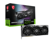 MSI GAMING GeForce RTX 4070 Ti SUPER 16G GAMING X SLIM & Box