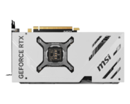 MSI NVIDIA GeForce RTX 4070 VENTUS 2X OC 12G GDDR6X WHITE Graphics Card Backplate