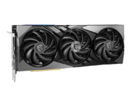 MSI GAMING GeForce RTX 4070 Ti SUPER 16G GAMING X SLIM & Angled Front View