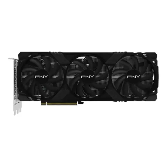 PNY GeForce RTX 4070 Ti 12GB VERTO Triple Fan DLSS 3 Graphic Card Flat View