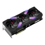 PNY GeForce RTX 4070 Ti 12GB XLR8 Gaming VERTO EPIC-X RGB Triple Fan DLSS 3 Graphic Card Flat Angled View