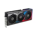 ASUS STRIX NVIDIA RTX 4070 Ti SUPER OC Front and Side Angle