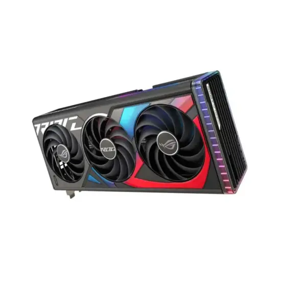 ASUS STRIX NVIDIA RTX 4070 Ti SUPER OC Front & Rear Angle