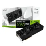 PNY NVIDIA GeForce RTX 4080 SUPER VERTO Triple Fan DLSS 3 OC 16GB GDDR6X Graphics Card & Box