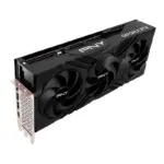 PNY NVIDIA GeForce RTX 4080 SUPER VERTO Triple Fan DLSS 3 OC 16GB GDDR6X Graphics Card Top View & Ports