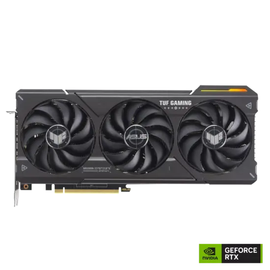 ASUS TUF GAMING NVIDIA RTX 4070 SUPER OC Graphics Card Front View