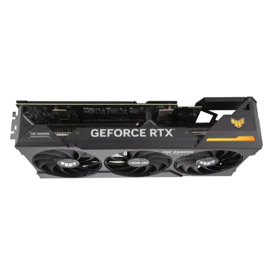 ASUS TUF GAMING NVIDIA RTX 4070 SUPER OC Graphics Card Top View