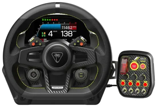 Turtle Beach - VelocityOne Race Wheel & Pedal System Front View