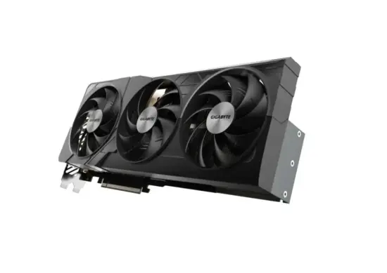 Gigabyte NVIDA GeForce RTX 4080 SUPER WINDFORCE V2 16GB GDD6RX Graphics Card Angled View