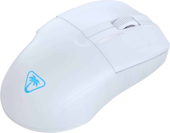 Turtle Beach - Pure Air Ultra-Light Wireless Gaming Mouse - White Top Angled View