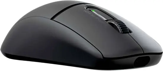 Turtle Beach - Burst II Air Wireless Gaming Mouse - Black Side Angled View