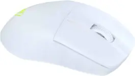 Turtle Beach - Pure Air Ultra-Light Wireless Gaming Mouse - White Side Angled View