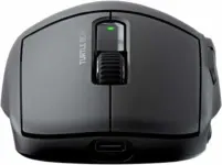 Turtle Beach - Burst II Air Wireless Gaming Mouse - Black Front View