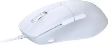 Turtle Beach Pure SEL Ultra-Light Wired Gaming Mouse - White Side View