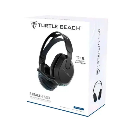 Turtle Beach - Stealth 500 PlayStation Wireless Gaming Headset - Black