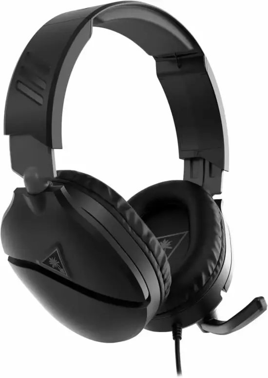 Turtle Beach Recon 70 Headset Black Left Angled View