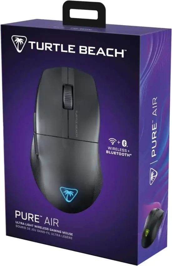 Turtle Beach - Pure Air Ultra-Light Wireless Gaming Mouse - Black Box