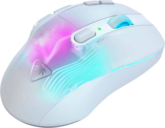 Turtle Beach - Kone XP Air Mouse - White Side View