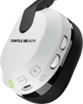 Turtle Beach - Stealth 600 Gen3 Xbox Multiplatform Wireless Gaming Headset - White Button Close Up