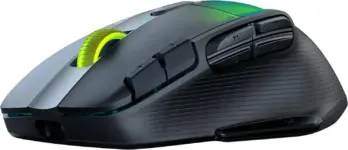 Turtle Beach - Kone XP Air Mouse - Black Side View & Buttons