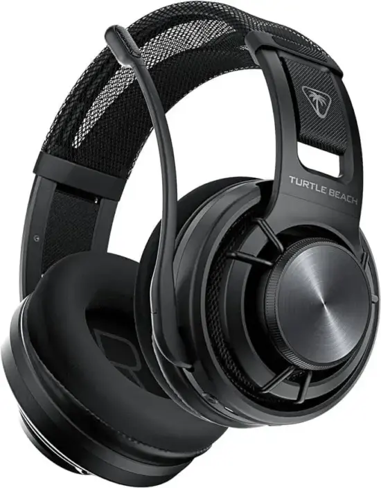 Turtle Beach - Atlas Air Headset - Black Angled View