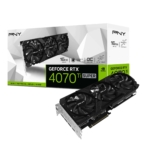 PNY NVIDIA GeForce RTX 4070 Ti SUPER VERTO OC Triple Fan DLSS 3 16GB GDDR6X Graphics Card & Box