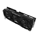 PNY NVIDIA GeForce RTX 4070 Ti SUPER VERTO OC Triple Fan DLSS 3 16GB GDDR6X Graphics Card Angled View & Top