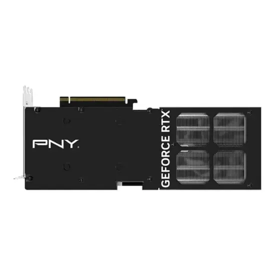 PNY NVIDIA GeForce RTX 4070 Ti SUPER VERTO OC Triple Fan DLSS 3 16GB GDDR6X Graphics Card Backplate